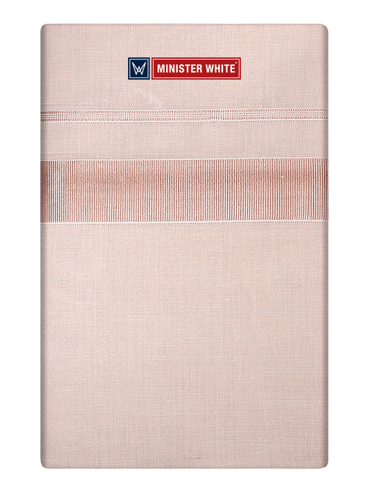 Mens Single Layer Tissue Almond Colour Dhoti Hero Tissue by Minister White