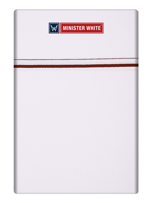 Mens Cotton White Single Layered Small Border Dhoti - Topol by Minister White